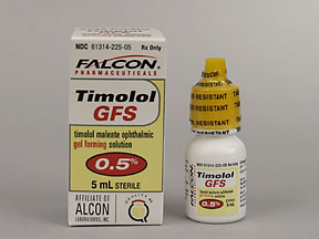 Rx Item-Timolol 0.5% Gel 5Ml By Sandoz Falcon Pharma Gen Timoptic XE