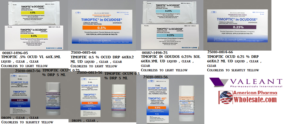 '.Timolol O-S 0.25% Drops 15Ml By Sandoz F.'