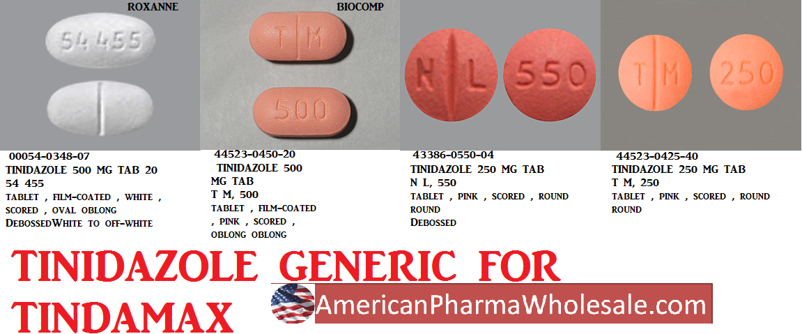 Price of tinidazole