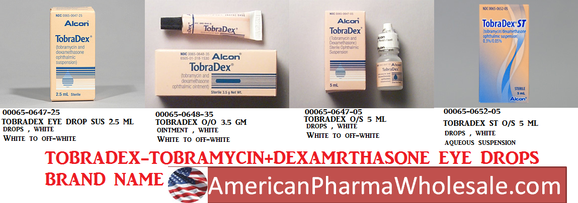 Rx Item-Tobradex 0.3% 0.1% Ont 3.5Gm By Alcon Labs