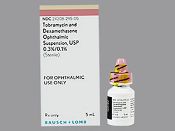 Rx Item-Tobramycin-Dexamethasone 0.3% 0.1% Sus 5Ml By Valeant Gen Tobradex