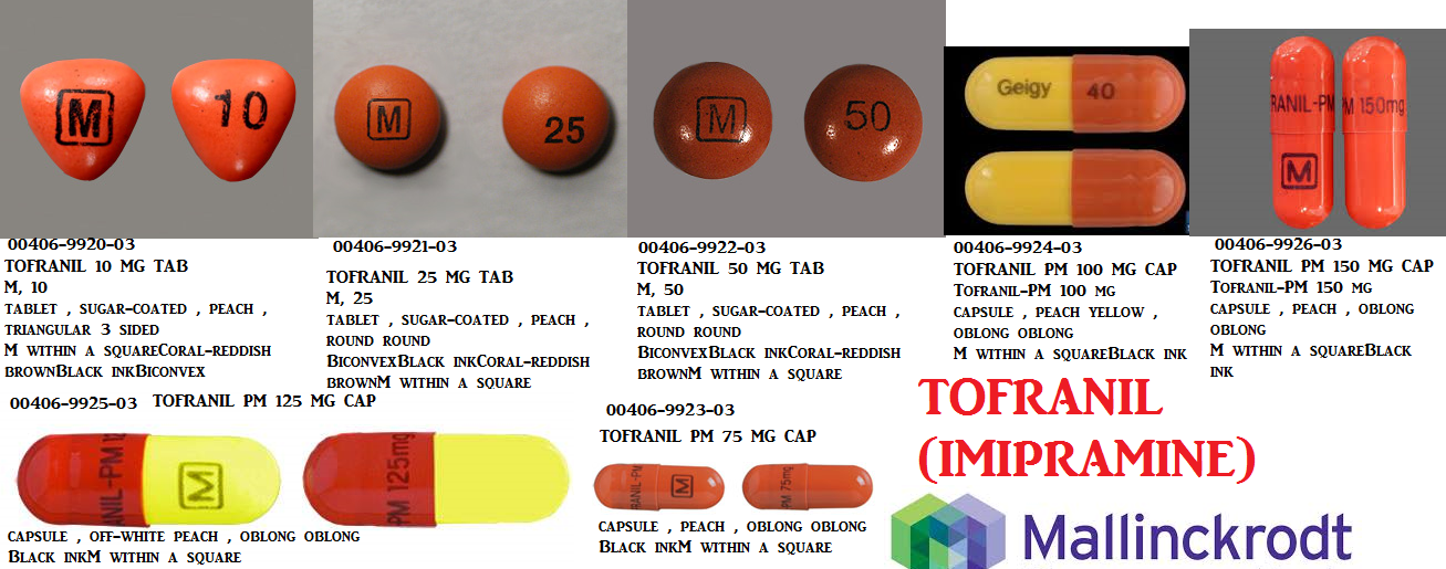 RX ITEM-Tofranil Pm 100Mg Cap 30 By Mallinkrodt Pharma