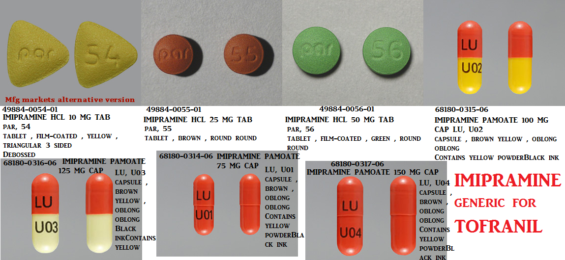 Tofranil 2 5 mg