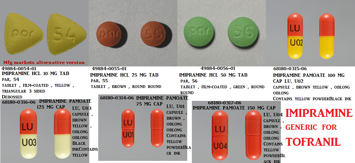 '.Tofranil Pm 100Mg Cap 30 By Mallinkrodt .'