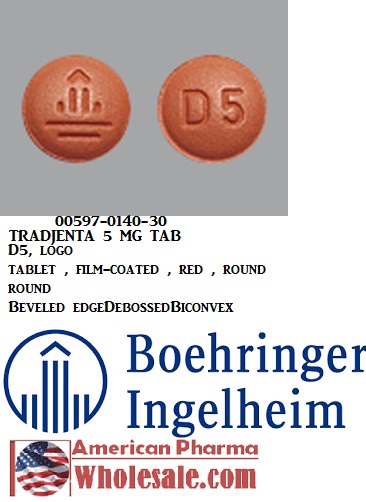 Rx Item-Tradjenta 5Mg Tab 100 By Boehringer Ingelheim