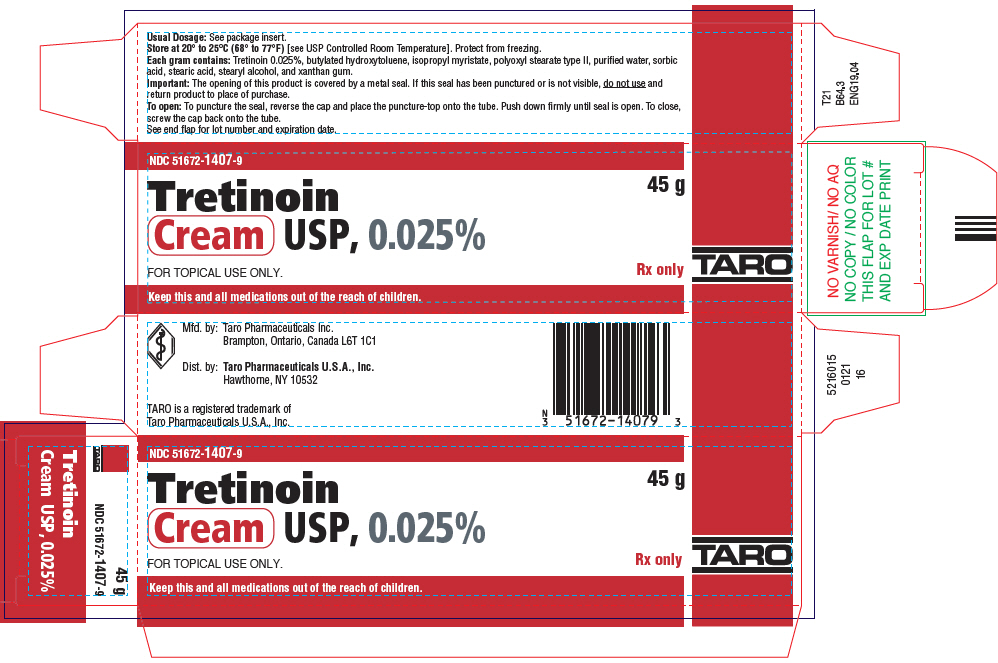 Rx Item-Tretinoin 0.025% Cream 45Gm By Sun Pharma Gen Retin A