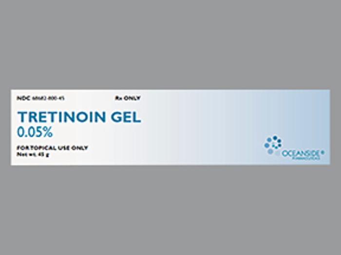 Rx Item-Tretinoin 0.05% Gel 45Gm By Valeant Pharma Gen Atralin