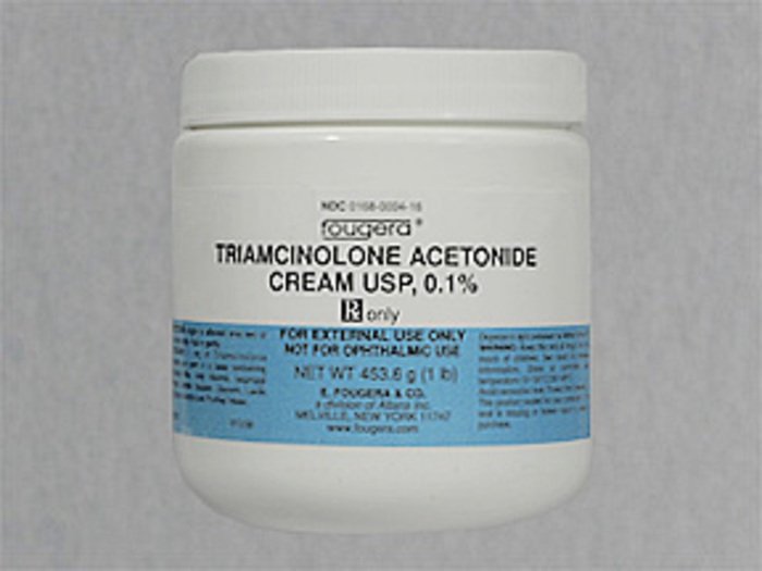 Rx Item-Triamcinolone Acetonide  0.1% 454 GM Cream by Fougera Pharma USA 