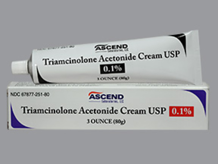 Rx Item-Triamcinolone Acetonide 0.1% Cream 80Gm By Ascend Lab