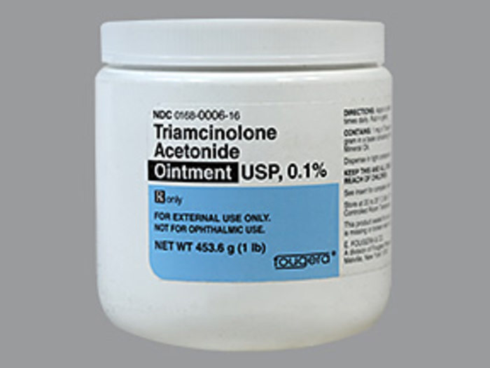 Rx Item-Triamcinolone Acetonide  0.1% 454 GM Ointment by Fougera Pharma USA 