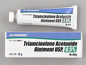 Rx Item-Triamcinolone Acetonide 0.5% Ont 15Gm By Perrigo Pharma