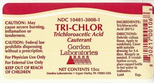 '.Tri-Chlor 80% Solution 15Ml By Gordon La.'