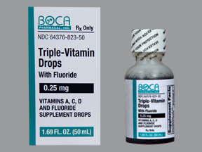 RX ITEM-Triple-Vit Fl 0.25Mg/Ml Drops 50Ml By Boca Pharmacal 