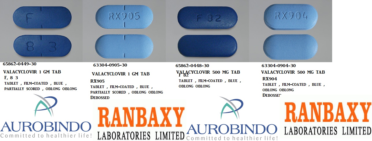 Rx Item-Valacyclovir 500Mg Tab 100 By American Health Packaging