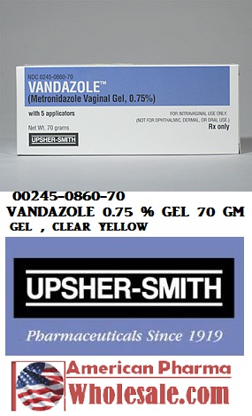 Rx Item-Vandazole Metronidazole 0.75% Gel 70Gm By Upsher Pharma Gen Metrogel