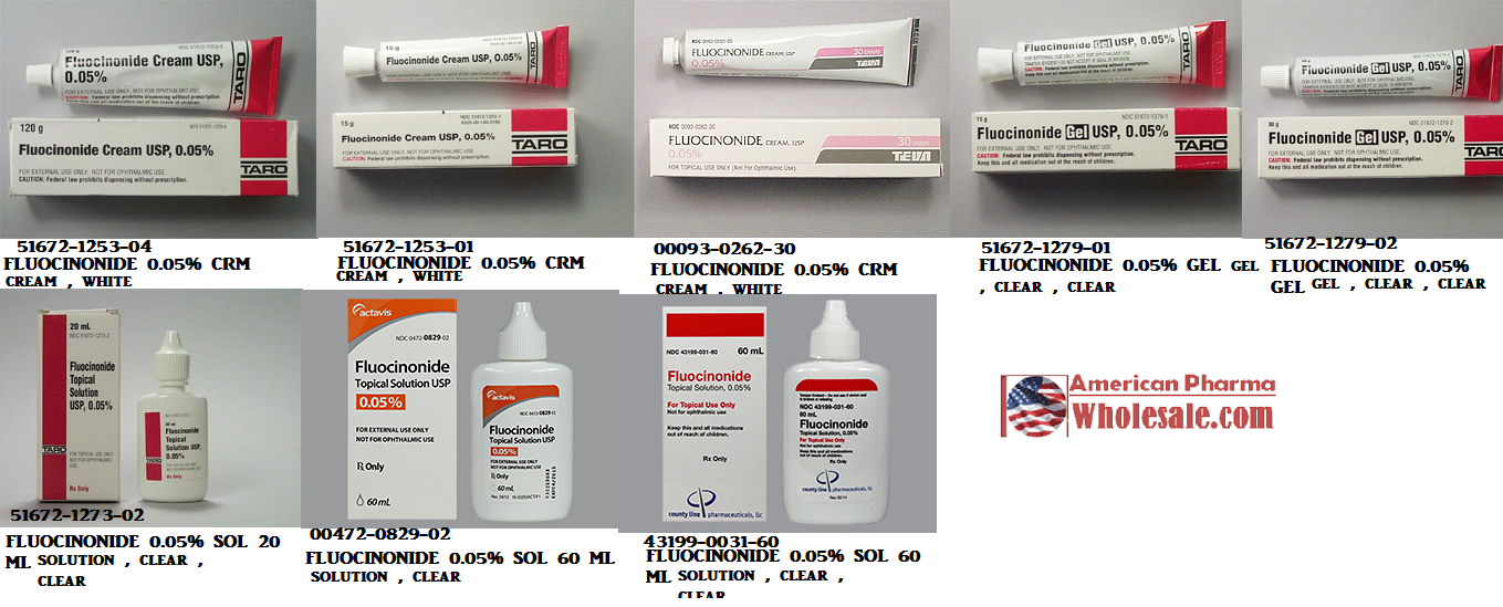Rx Item-Fluocinonide 0.05% 60 ML sol by Fougera Pharma USA 