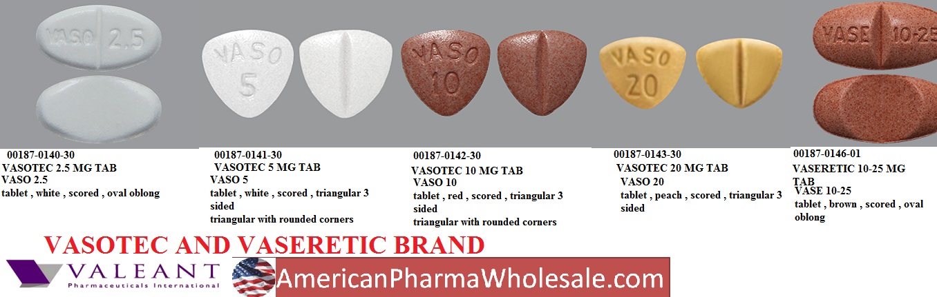 RX ITEM-Vaseretic 10 10Mg 25Mg Tab 100 By Valeant Pharma