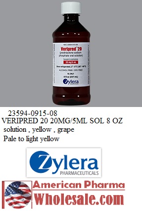 Rx Item-Veripred 20 20Mg 5 Ml Solution 8 Oz By Zylera Pharma