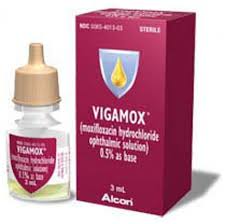 Rx Item-Vigamox 0.5% Drops 3Ml By Alcon Labs