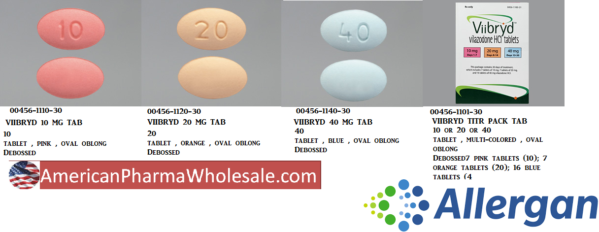 Rx Item-Viibryd 10Mg Tab 30 By Actavis Pharma