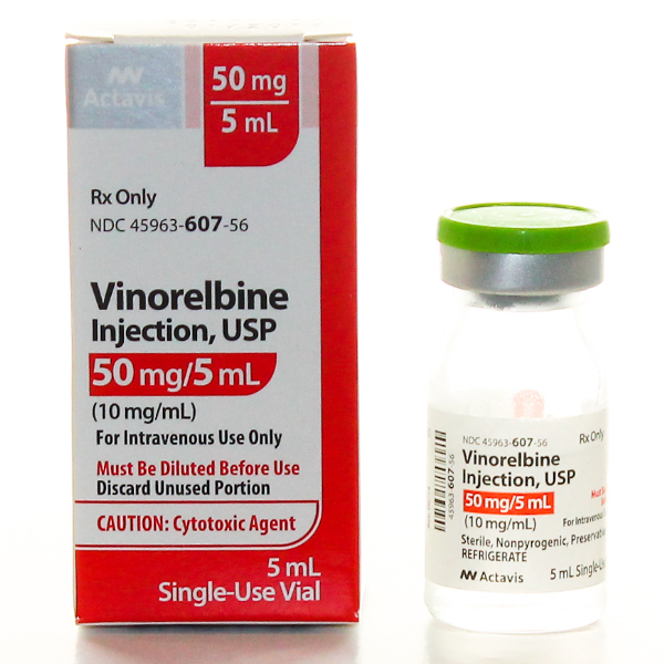 Rx Item-Vinorelbine 50Mg/5 Ml Vial 5Ml By Actavis Pharma