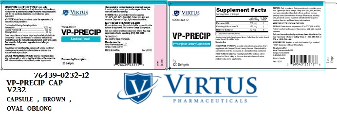 RX ITEM-Vp-Precip 250 125 10 Cap 120 By Virtus Pharma