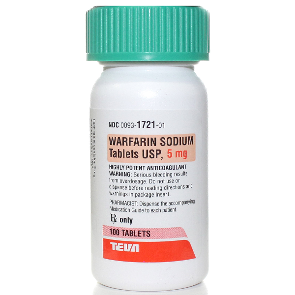 '.Warfarin Sod 5Mg Tab 100 By Te.'