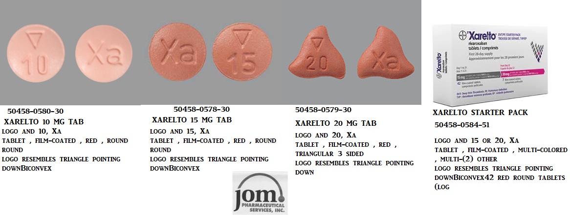 Rx Item-Xarelto 10Mg Tab 30 By J O M Pharma