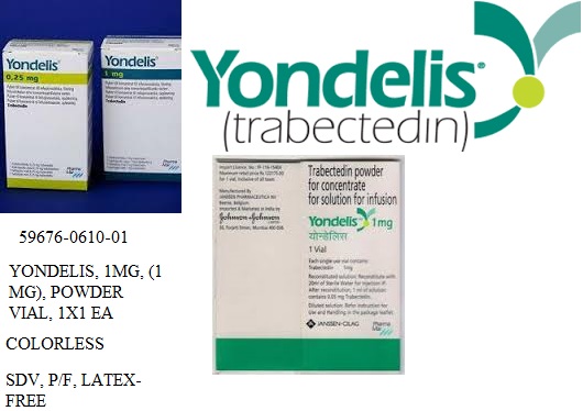 Rx Item-Yondelis trabectedin 1Mg Vial By by Centocor