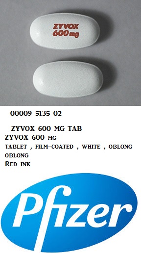 Rx Item-Zyvox 600Mg Tab 20 By Pfizer Pharma