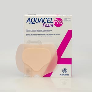 Aquacel Foam Pro Dressing, Adhesive, Sacral, 5 x 6 3/4, 5/bx