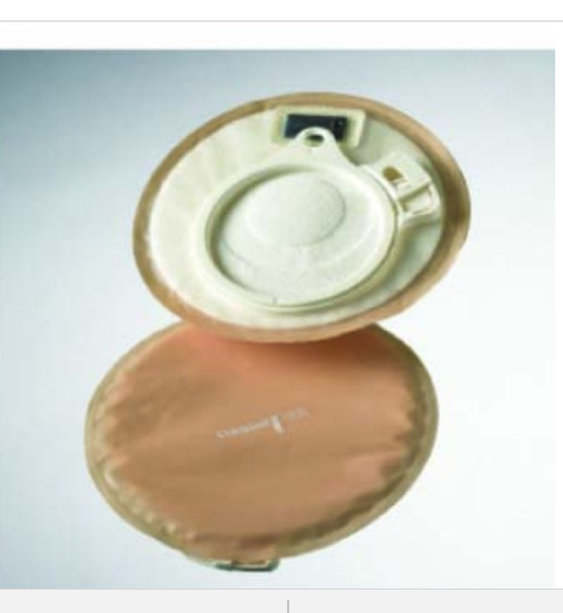 Coloplast 2801 Stoma Cap Assura 3/8 - 1 1/2 h Stoma Opaque Two-Piece