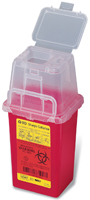 BD Sharps  Container 1QT. Red W/Lid
