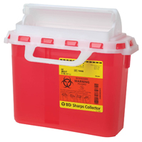 BD Sharps  Container 5.4 QT. One-Piece