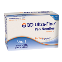 BD Insulin Pen Needle 31G X 8Mm