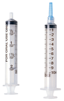 BD Oral Syringe System 5ml Clear Tip