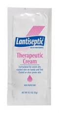 Lantiseptic Dry Skin Therapy Cream 0.5 oz Packet Each