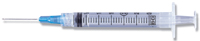 BD Syringe & Needle Combo W/Luer-Lock 