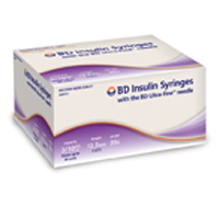 BD Insulin Syringe 30G X 1/2 0.3ml 