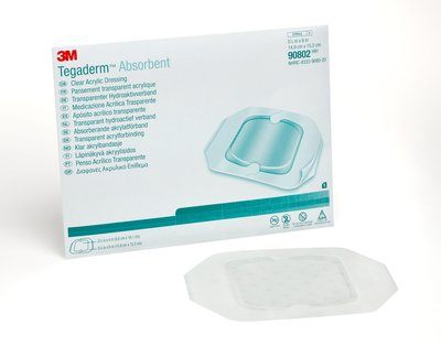 3M Tegaderm Absorbent 5 7/8X6 Square Item No.M-3M90802 Supplier:3M