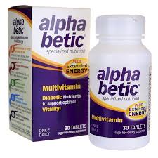 Item No.:S913236 Alpha Betic Alpha Betic Multi-Vit 30 Cap Unit Type:Each Category: Multivitamins Artificial Ingredients:No Refined Sugar:No Low Carb:No Low Sodium:No Dairy Free:No Gluten Free:Yes Vega
