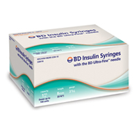 BD Ultra-Fine Insulin Syringe 31G X1Cc