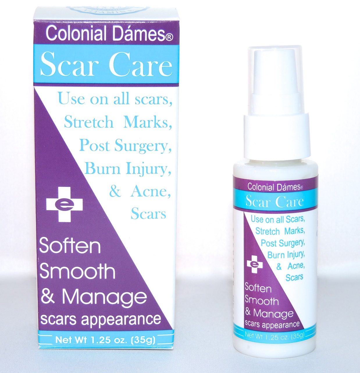 Case of 12-Colonial Dames Scarcare W/Vit E & Onion Bulb Extract 1 25 Oz