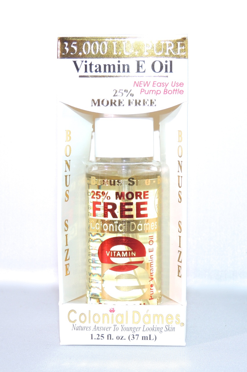 Colonial Dames Vitamin E Oil 35 000 I U 1 25 Fl Oz Case Of 12