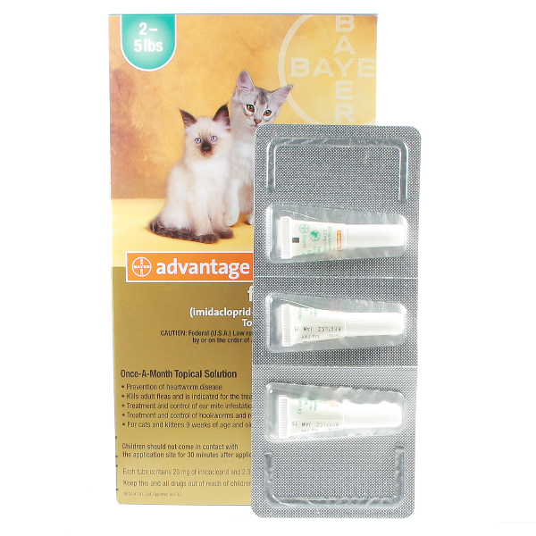 Advantage Multi Cat 2-5 #3 3 Sl By Bayer Pet Rx(Vet)