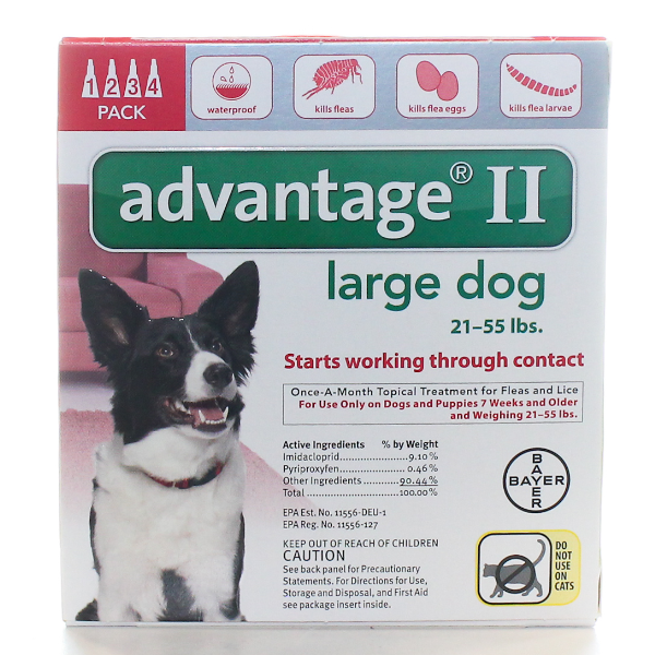 Advantage Dog 21-55 Lb #4 OTC 4 Sl By Bayer Pet Otc(Vet)
