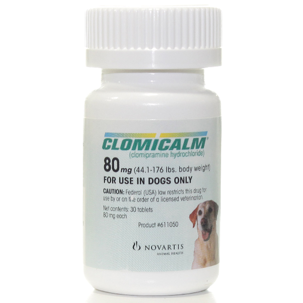 Clomicalm Tablets 80mg 30 Tab  By Novartis Pet Rx(Vet)