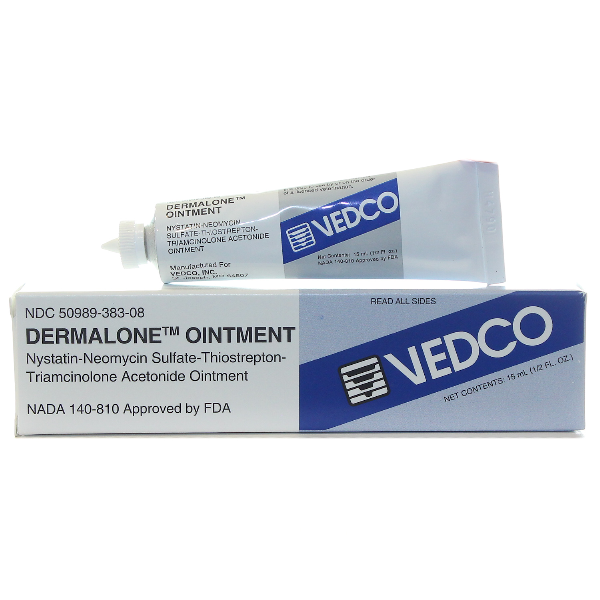Dermalone Ointment 15gm Ointment By Vedco Pet Rx(Vet)