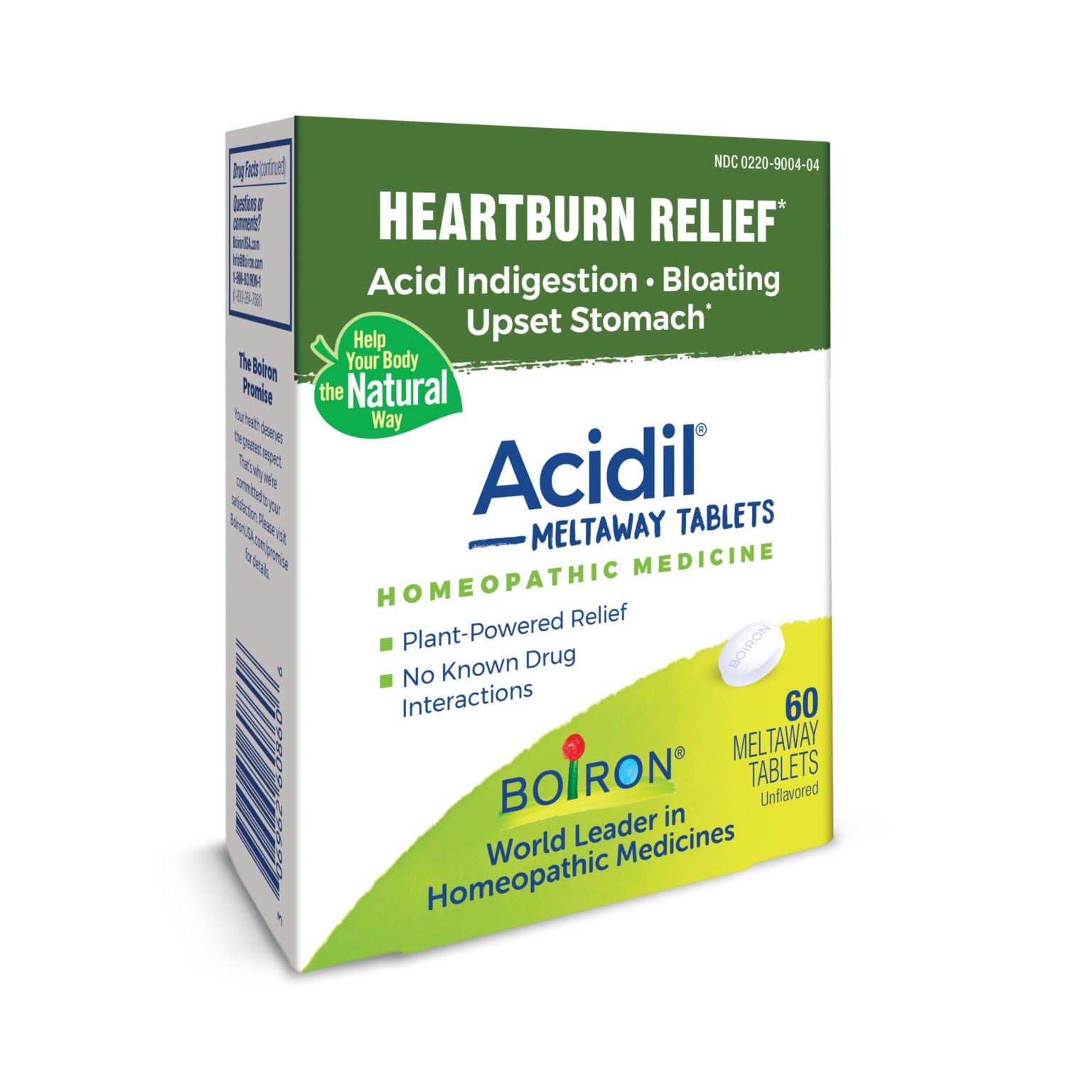 Case of 48-Boiron Acidil-Heartburn 60 Tab