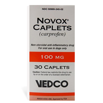 Novox 100mg Caplets 30 Cap By Vedco Pet Rx(Vet)